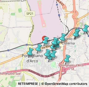 Mappa Via Ravenna, 80038 Pomigliano d'Arco NA, Italia (0.87533)