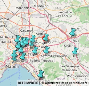 Mappa Via Ravenna, 80038 Pomigliano d'Arco NA, Italia (9.4495)
