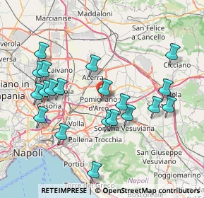 Mappa Via Ravenna, 80038 Pomigliano d'Arco NA, Italia (8.7)