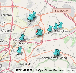 Mappa Via Ravenna, 80038 Pomigliano d'Arco NA, Italia (4.05933)