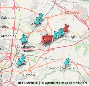 Mappa Via Ravenna, 80038 Pomigliano d'Arco NA, Italia (3.246)