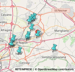 Mappa Via Ravenna, 80038 Pomigliano d'Arco NA, Italia (4.01417)