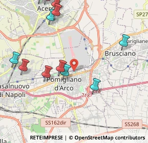 Mappa Via Ravenna, 80038 Pomigliano d'Arco NA, Italia (2.71083)
