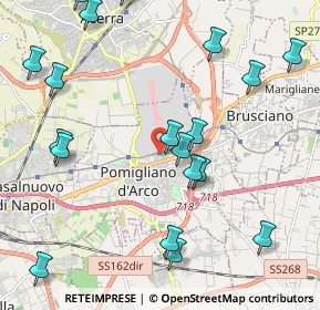 Mappa Via Ravenna, 80038 Pomigliano d'Arco NA, Italia (2.75579)