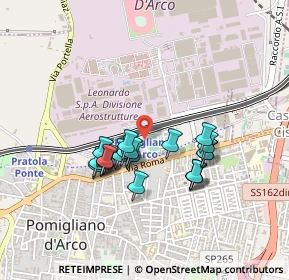 Mappa Via Ravenna, 80038 Pomigliano d'Arco NA, Italia (0.3885)