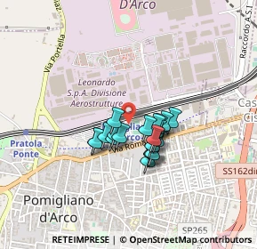 Mappa Via Ravenna, 80038 Pomigliano d'Arco NA, Italia (0.3035)