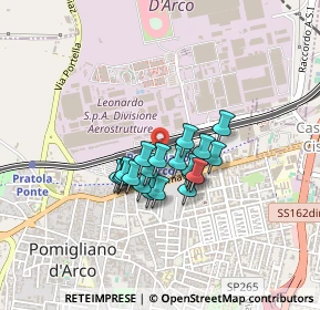 Mappa Via Ravenna, 80038 Pomigliano d'Arco NA, Italia (0.3045)