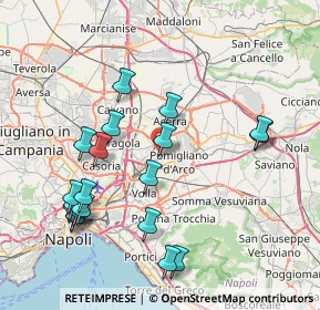 Mappa Via C. Alberto, 80013 Casalnuovo di Napoli NA, Italia (9.2295)