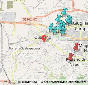 Mappa Strada Vicinale Corigliano, 80019 Qualiano NA, Italia (2.13846)