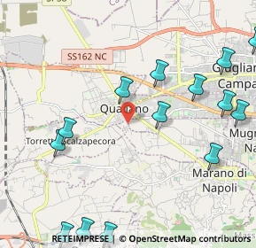 Mappa Strada Vicinale Corigliano, 80019 Qualiano NA, Italia (2.92643)