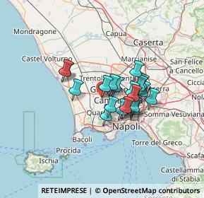 Mappa Strada Vicinale Corigliano, 80019 Qualiano NA, Italia (9.6155)