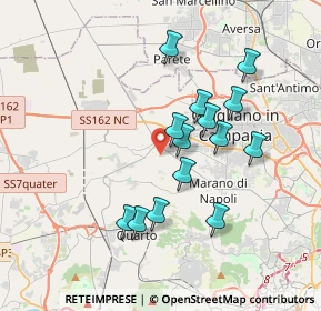 Mappa Strada Vicinale Corigliano, 80019 Qualiano NA, Italia (3.48857)