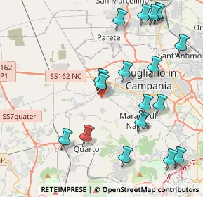 Mappa Strada Vicinale Corigliano, 80019 Qualiano NA, Italia (5.07059)