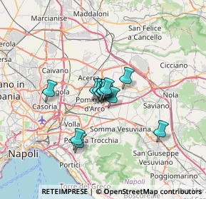 Mappa Via Mauro Leone, 80036 Pomigliano D'arco NA, Italia (3.97923)