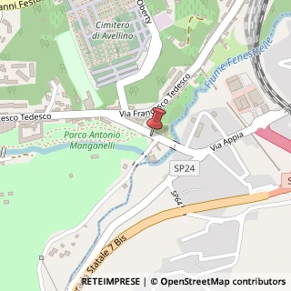 Mappa Contrada Tufarole, 41, 83100 Avellino, Avellino (Campania)