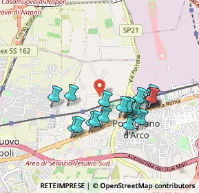 Mappa Strada Vicinale Pratola, 80038 Pomigliano d'Arco NA, Italia (0.868)