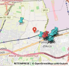 Mappa Strada Vicinale Pratola, 80038 Pomigliano d'Arco NA, Italia (0.9725)