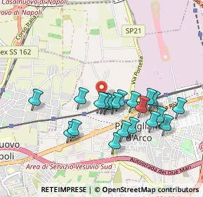 Mappa Strada Vicinale Pratola, 80038 Pomigliano d'Arco NA, Italia (0.9165)