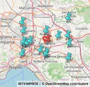 Mappa Strada Vicinale Pratola, 80038 Pomigliano d'Arco NA, Italia (7.28294)