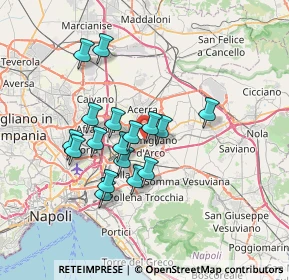Mappa Strada Vicinale Pratola, 80038 Pomigliano d'Arco NA, Italia (6.35353)