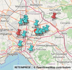 Mappa Strada Vicinale Pratola, 80038 Pomigliano d'Arco NA, Italia (6.364)