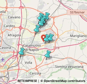 Mappa Strada Vicinale Pratola, 80038 Pomigliano d'Arco NA, Italia (2.94545)