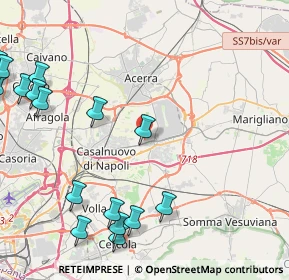 Mappa Strada Vicinale Pratola, 80038 Pomigliano d'Arco NA, Italia (6.33688)
