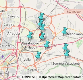 Mappa Strada Vicinale Pratola, 80038 Pomigliano d'Arco NA, Italia (3.30364)