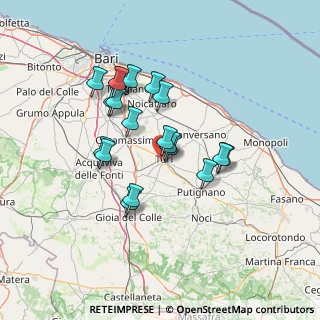 Mappa Gioia Del Colle, 70010 Turi BA, Italia (12.56842)