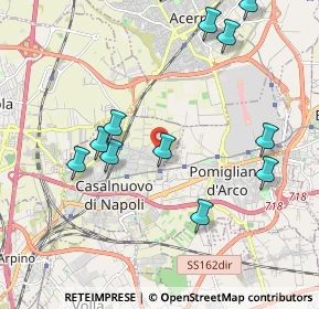Mappa Via Vicinale San Giuliano, 80013 Casalnuovo di Napoli NA, Italia (2.44667)