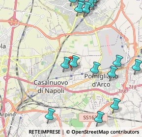 Mappa Via Vicinale San Giuliano, 80013 Casalnuovo di Napoli NA, Italia (2.97353)