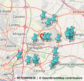 Mappa Via Vicinale San Giuliano, 80013 Casalnuovo di Napoli NA, Italia (4.331)