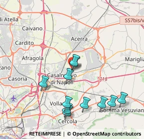 Mappa Via Vicinale San Giuliano, 80013 Casalnuovo di Napoli NA, Italia (4.36909)