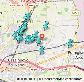 Mappa Via Vicinale San Giuliano, 80013 Casalnuovo di Napoli NA, Italia (0.971)