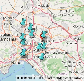 Mappa Via Vicinale San Giuliano, 80013 Casalnuovo di Napoli NA, Italia (6.99818)