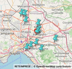 Mappa Via Vicinale San Giuliano, 80013 Casalnuovo di Napoli NA, Italia (6.62)