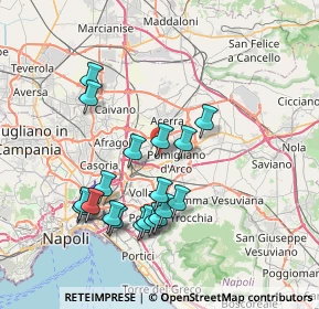 Mappa Via Vicinale San Giuliano, 80013 Casalnuovo di Napoli NA, Italia (7.75737)