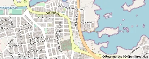 Mappa Olbia