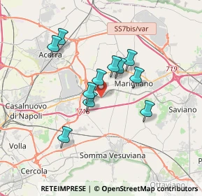 Mappa Via G. De Ruggiero, 80031 Brusciano NA, Italia (3.03636)
