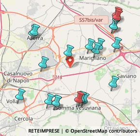 Mappa Via G. De Ruggiero, 80031 Brusciano NA, Italia (5.121)