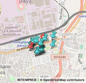 Mappa Via Mauro Leone, 80038 Pomigliano d'Arco NA, Italia (0.297)