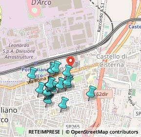Mappa Via Mauro Leone, 80038 Pomigliano d'Arco NA, Italia (0.4825)
