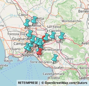 Mappa Via Mauro Leone, 80038 Pomigliano d'Arco NA, Italia (11.01188)