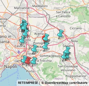 Mappa Via Mauro Leone, 80038 Pomigliano d'Arco NA, Italia (8.38833)