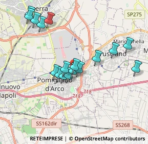 Mappa Via Mauro Leone, 80038 Pomigliano d'Arco NA, Italia (1.91588)