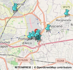 Mappa Via Mauro Leone, 80038 Pomigliano d'Arco NA, Italia (1.57091)