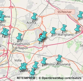 Mappa Via Mauro Leone, 80038 Pomigliano d'Arco NA, Italia (5.706)
