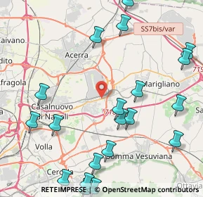 Mappa Via Mauro Leone, 80038 Pomigliano d'Arco NA, Italia (5.8915)