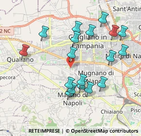 Mappa Strada Comunale Palmentata, 80012 Calvizzano NA, Italia (2.09111)