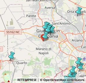 Mappa Strada Comunale Palmentata, 80012 Calvizzano NA, Italia (6.28895)